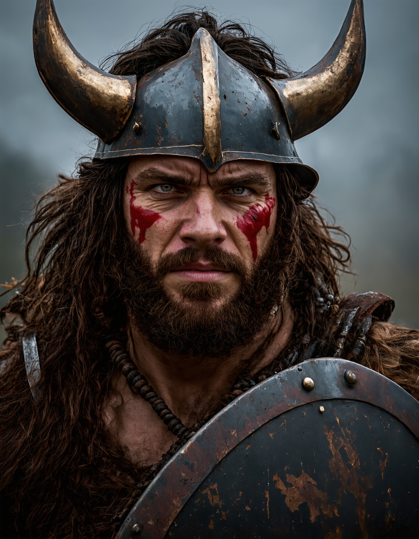 portrait,  viking warrior,  man on Tensor.Art