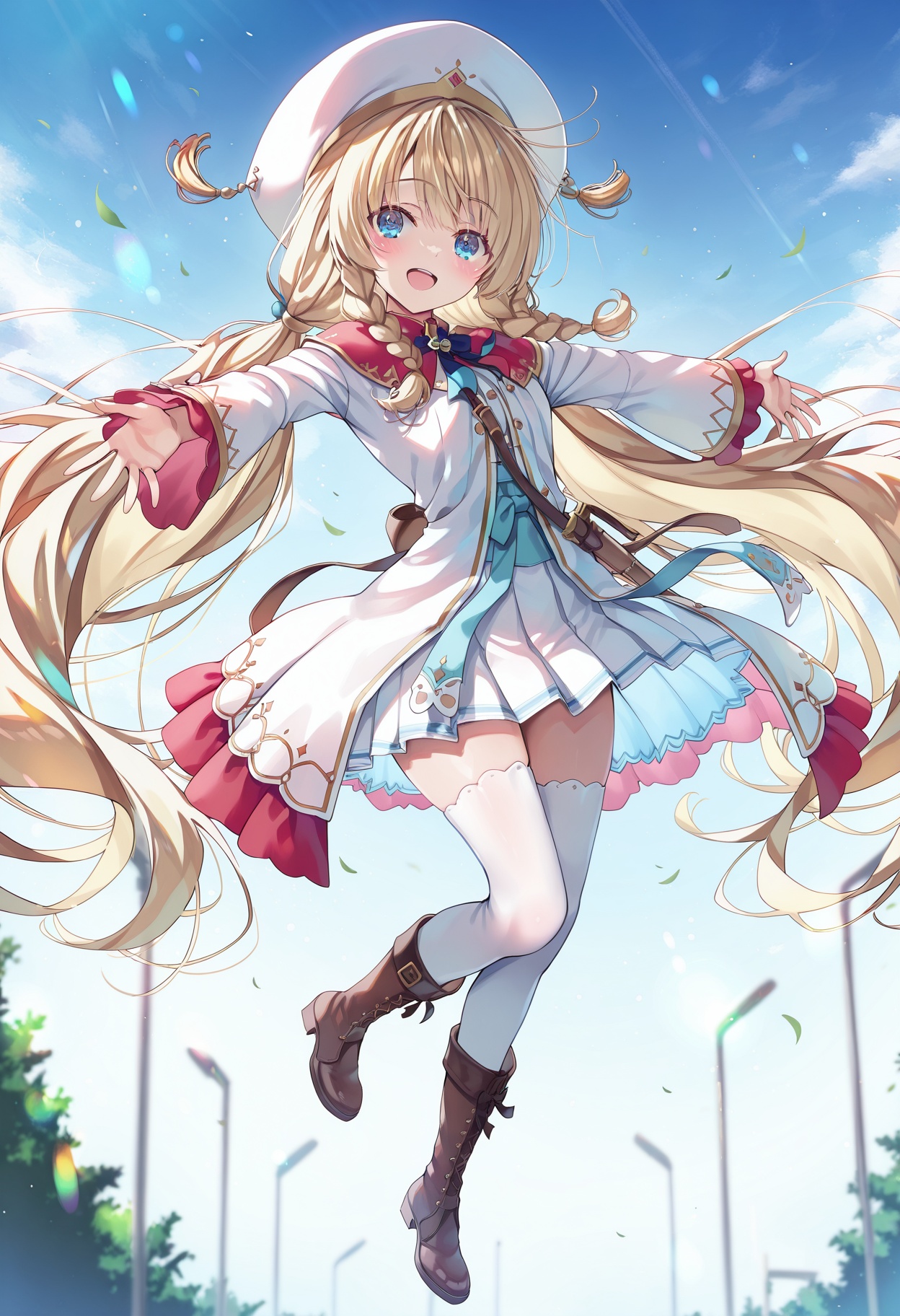 solo,  1girl,  blue eyes on Tensor.Art