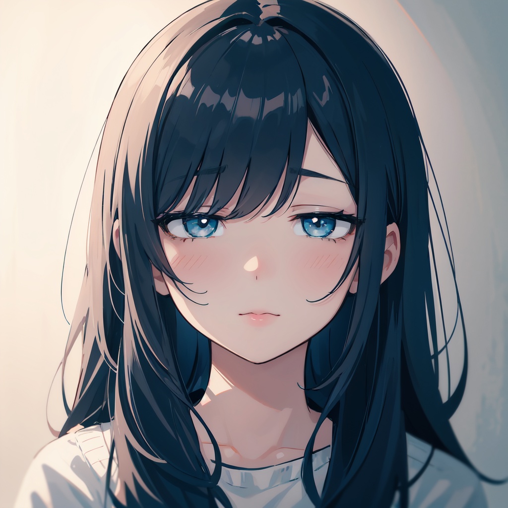 kawaii illustration,  colorful sketch,  emo girl on Tensor.Art