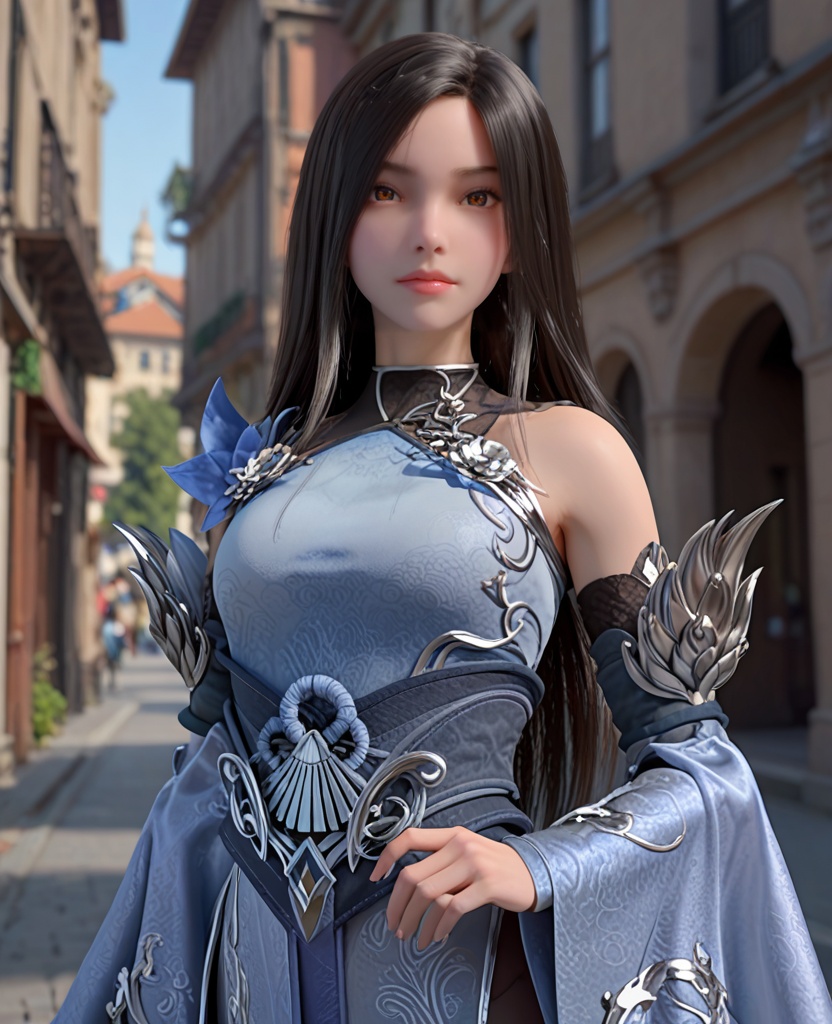 (oriental architecture, elegant decor, sophisticated style:1.1),Parkour,posing with a graffiti wall,(breasts:1.2),<lora:XL完美世界重瞳女:0.9>,miss chongtongnv,solo,raglan sleeve dress,sash,clothes ornaments,shoulder cutout,black hair,long hair,floral print,gauntlets,vambraces,dicoria,shawl,streaked hair,, zPDXL2, score_9, score_8_up, score_7_up BREAK realistic, masterpiece,best quality, highly detailed,, zPDXL3, zPDXL2,zPDXL, zPDXLxxx, zPDXLrl,