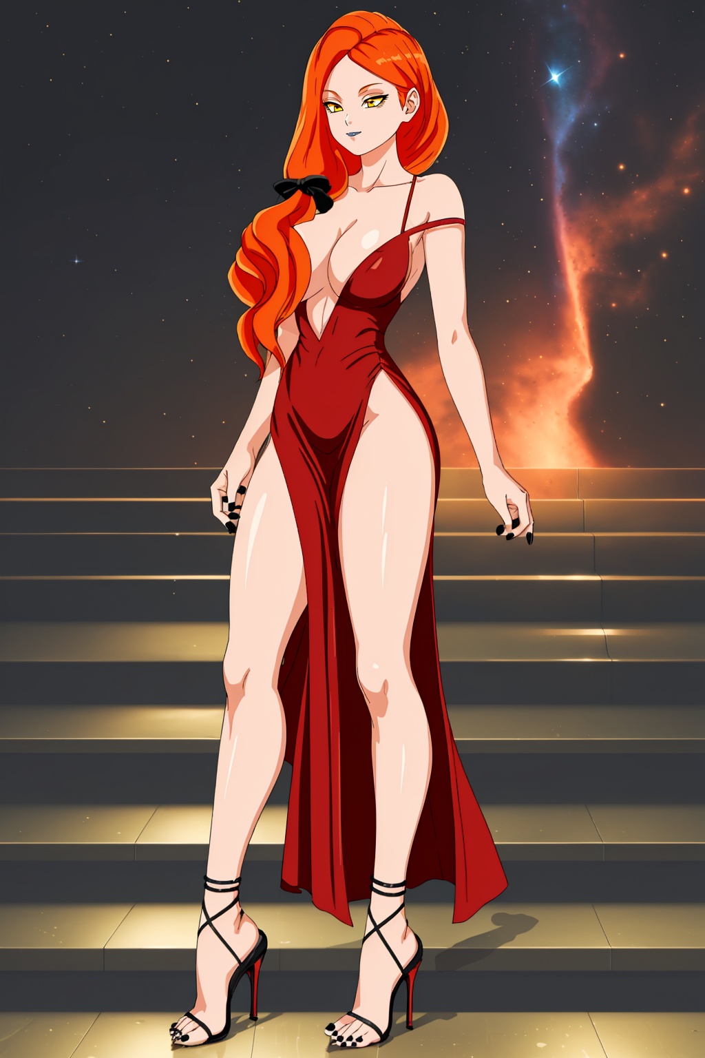 nebula,  1girl,  solo on Tensor.Art