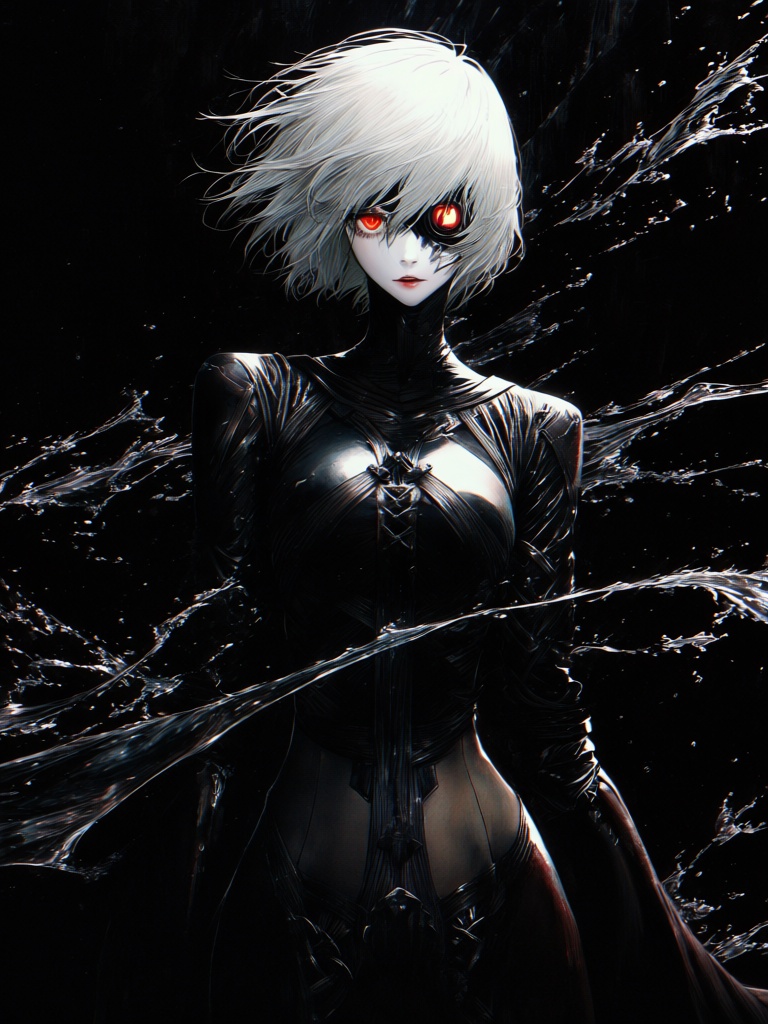dark_persona,  1girl,  cowboy shot on Tensor.Art