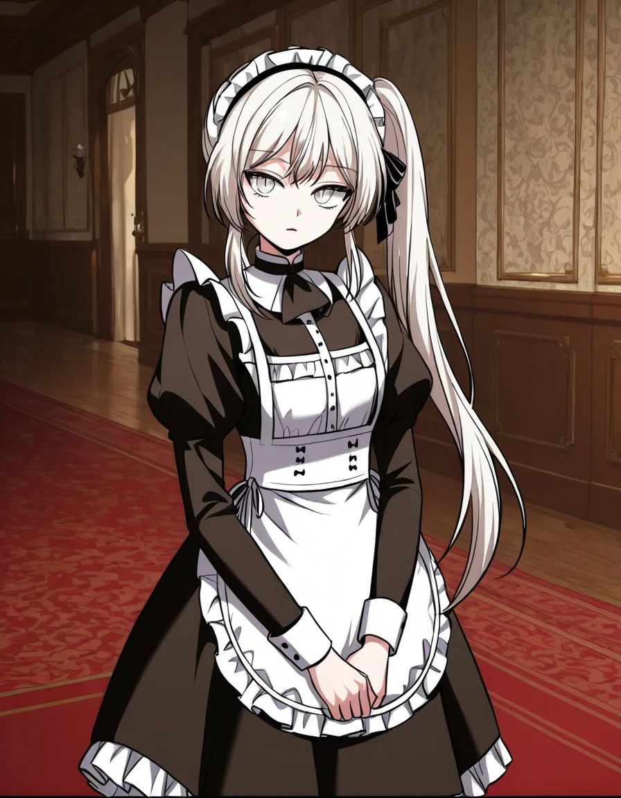 Lurianchan,  long hair,  white hair on Tensor.Art