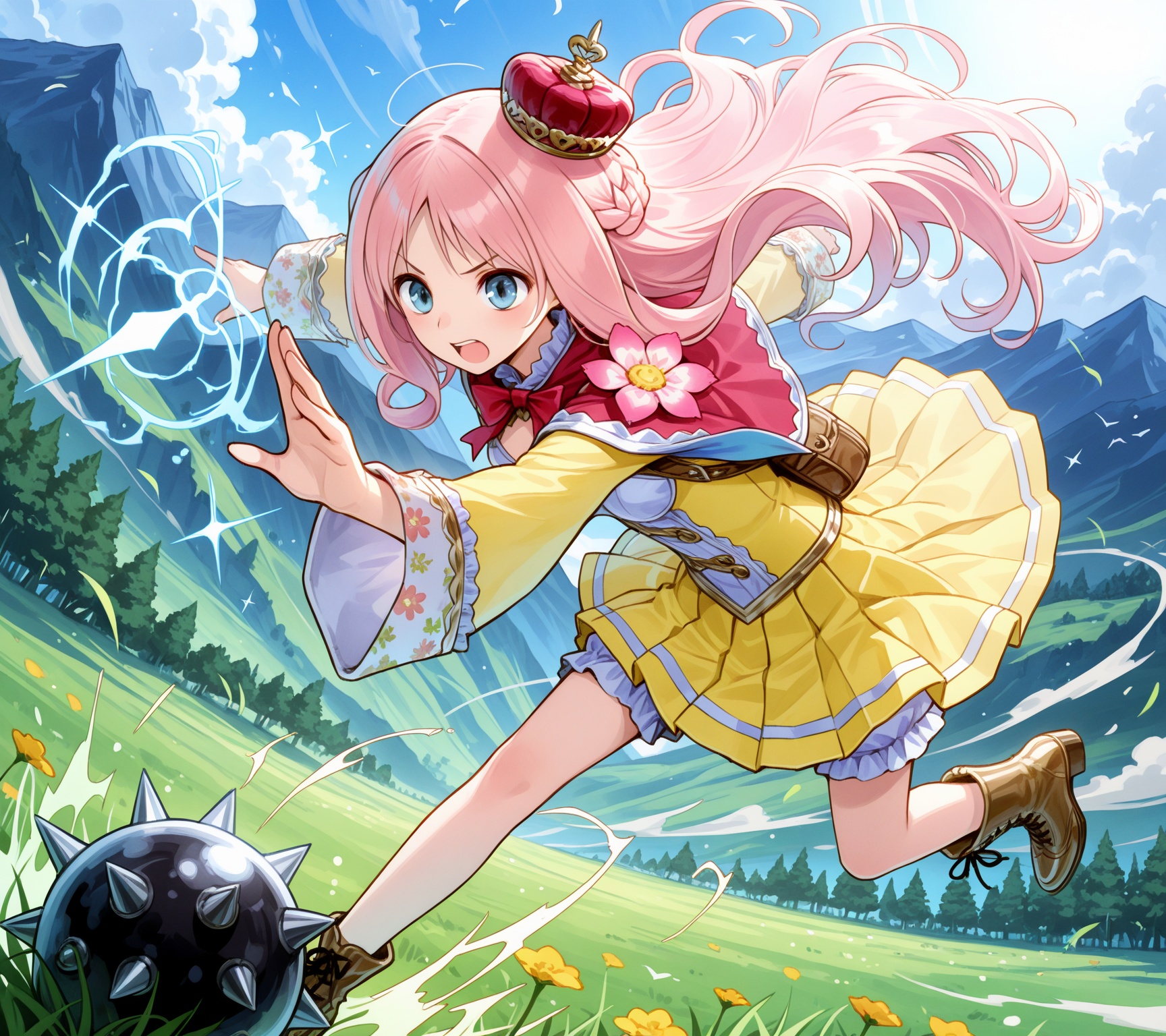 meruruAt,  long_hair,  half_updo on Tensor.Art