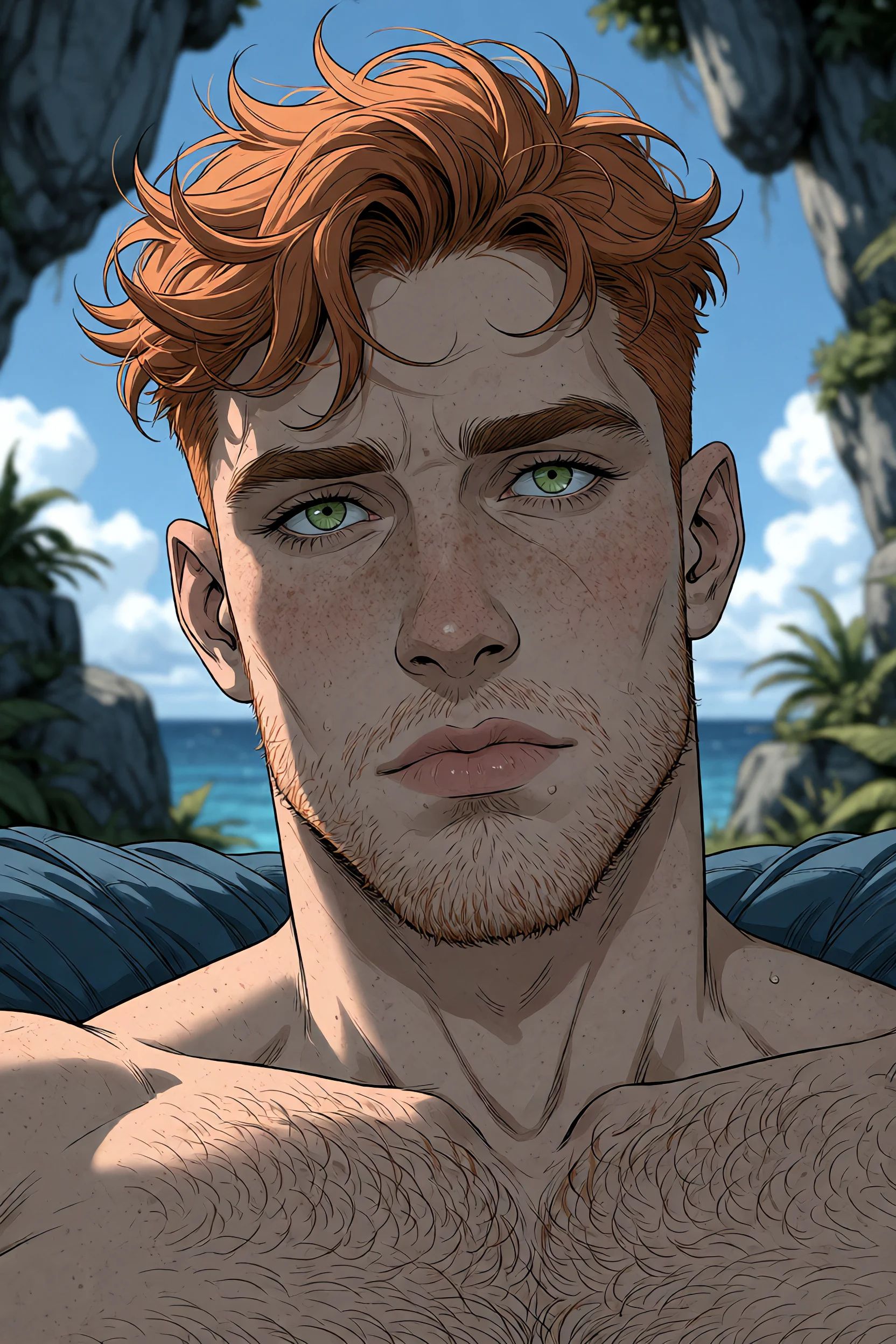 ggr4venbloom,  a very attractive man,  1man on Tensor.Art