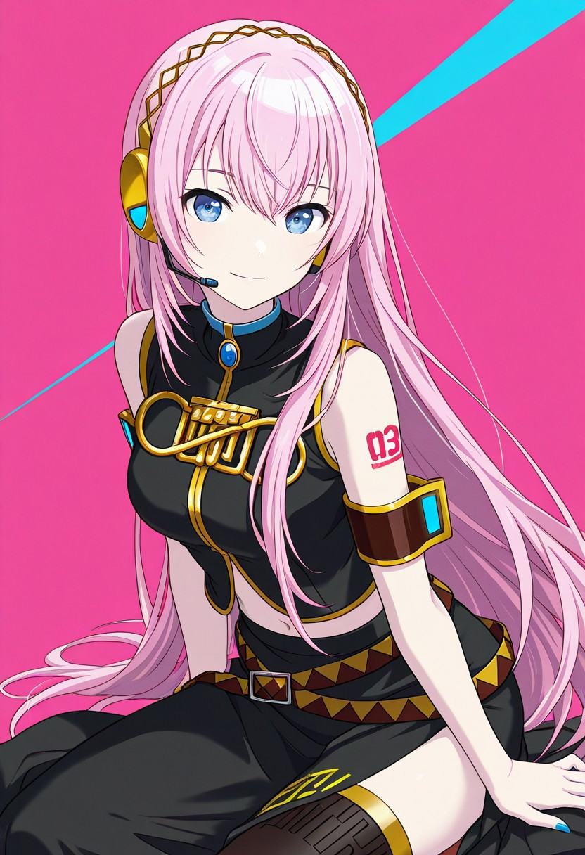 Best quality,  high quality,  Luka Megurine on Tensor.Art