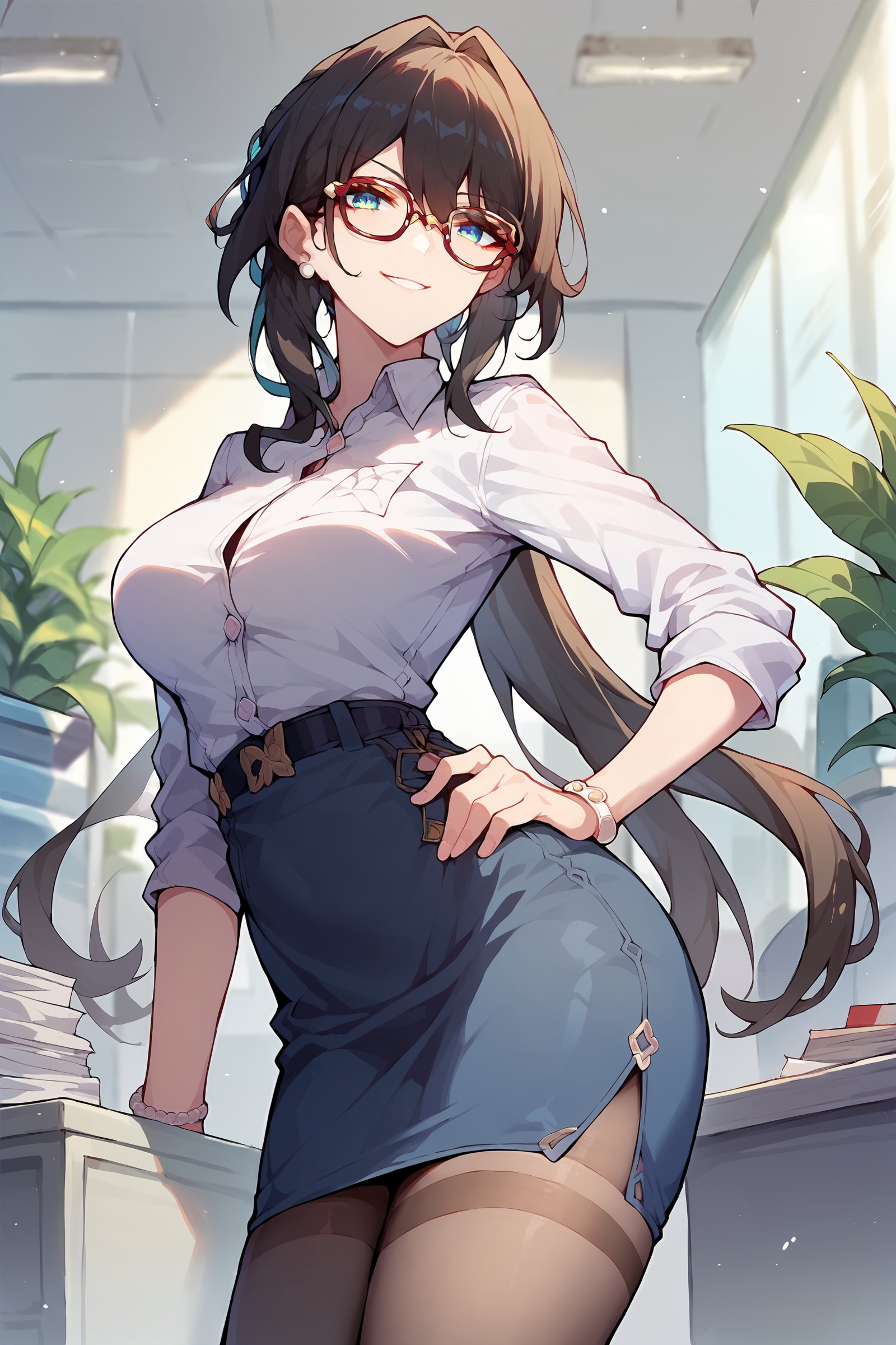 1girl,  ruan mei \(honkai: star rail\),  solo on Tensor.Art