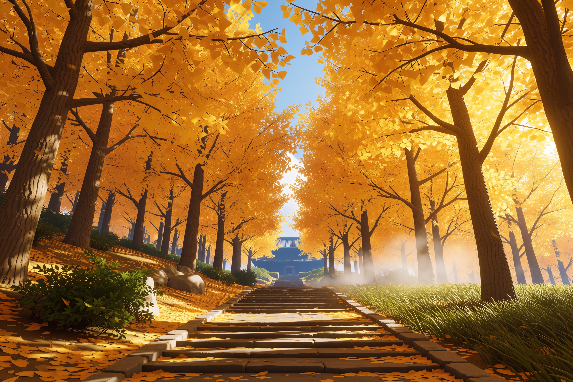Game CG Style,  no humans,  scenery on Tensor.Art