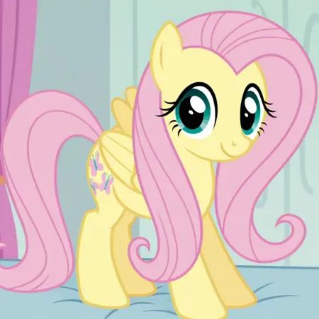 fluttershy,  yellow skin,  pony on Tensor.Art