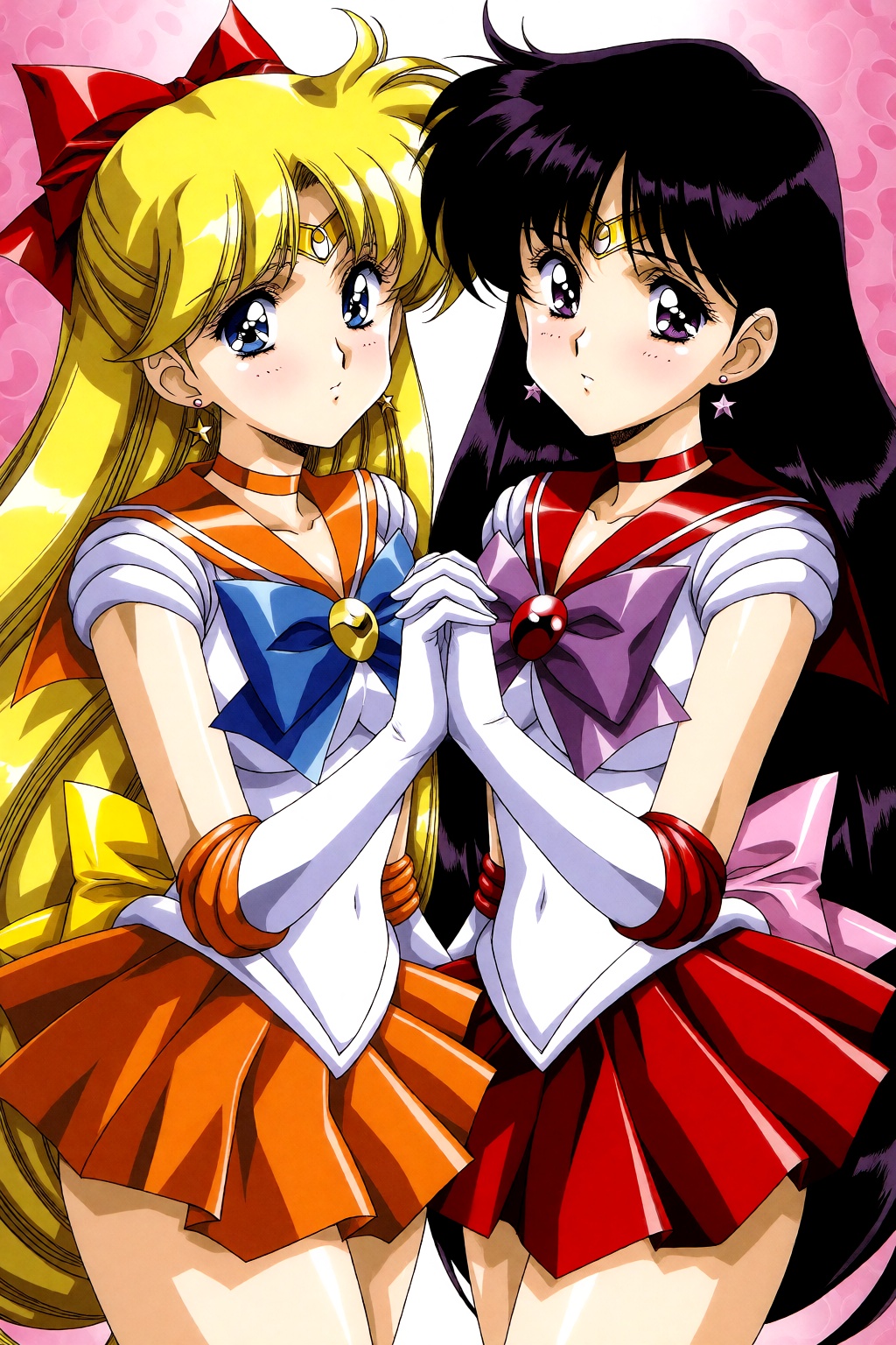 Urushihara Satoshi Style Type-New,  multiple girls,  hino rei on Tensor.Art