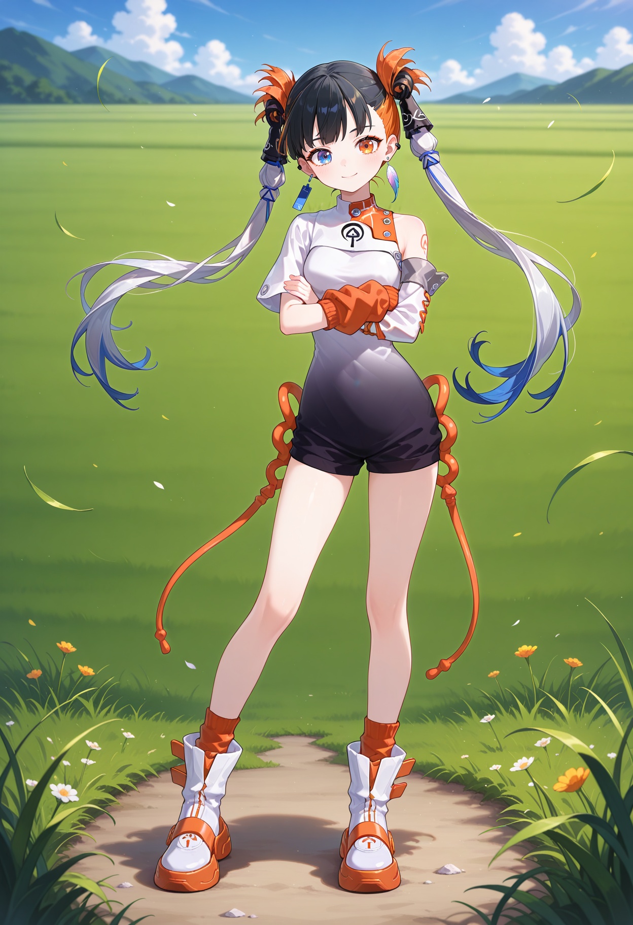 best quality,  masterpiece,  1girl on Tensor.Art