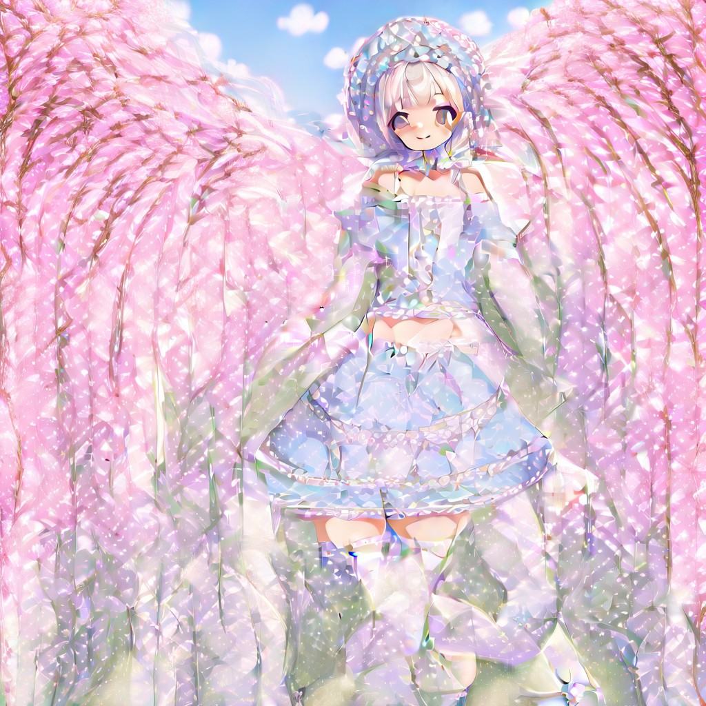 ((deconkawaii)),  (revealing_clothing),  frilled crop top on Tensor.Art