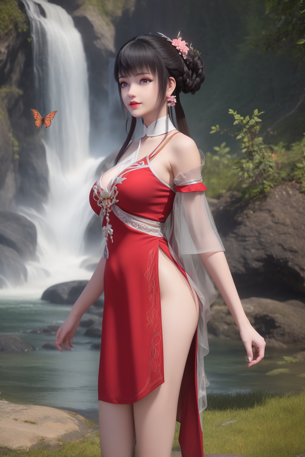 ultra realistic 8k cg,  flawless,  clean on Tensor.Art