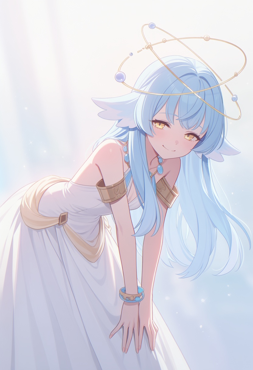 1girl,  xukun,  white dress on Tensor.Art