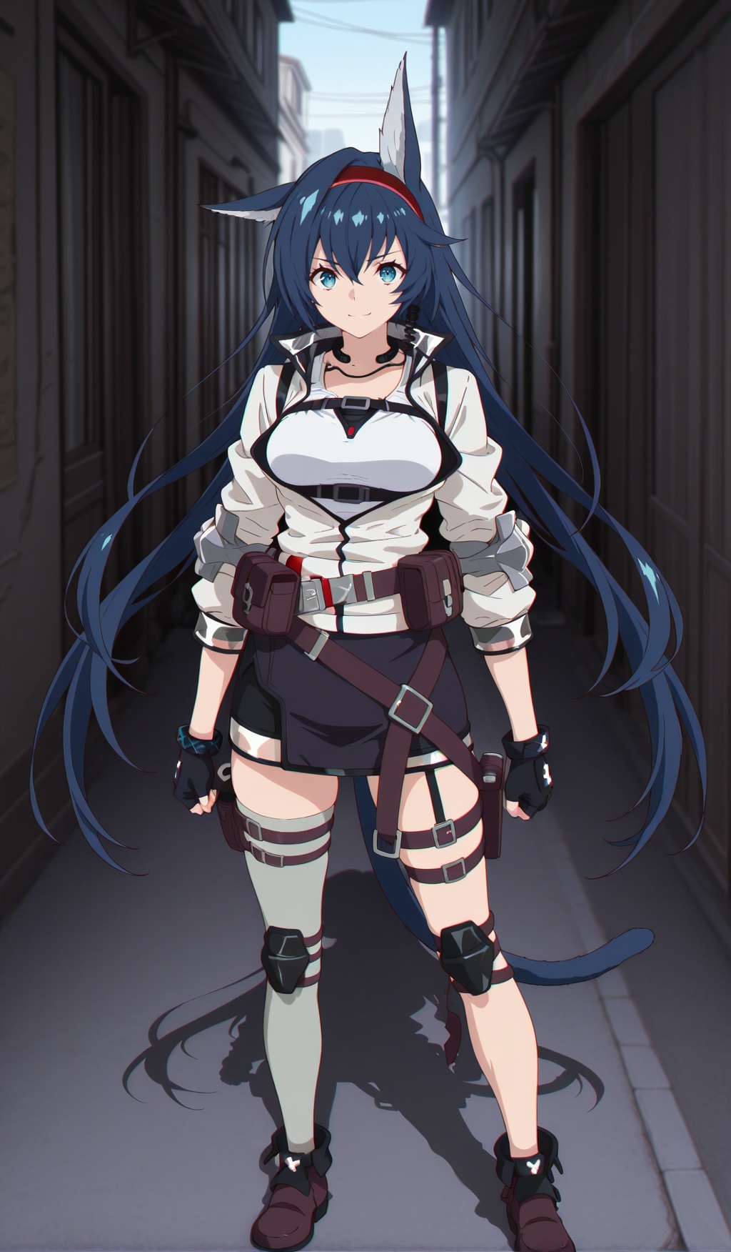 blaze_arknight_ilxl,  1girl,  solo on Tensor.Art