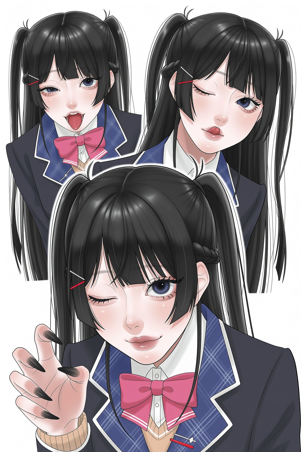 lips,  nose,  tsukino mito on Tensor.Art