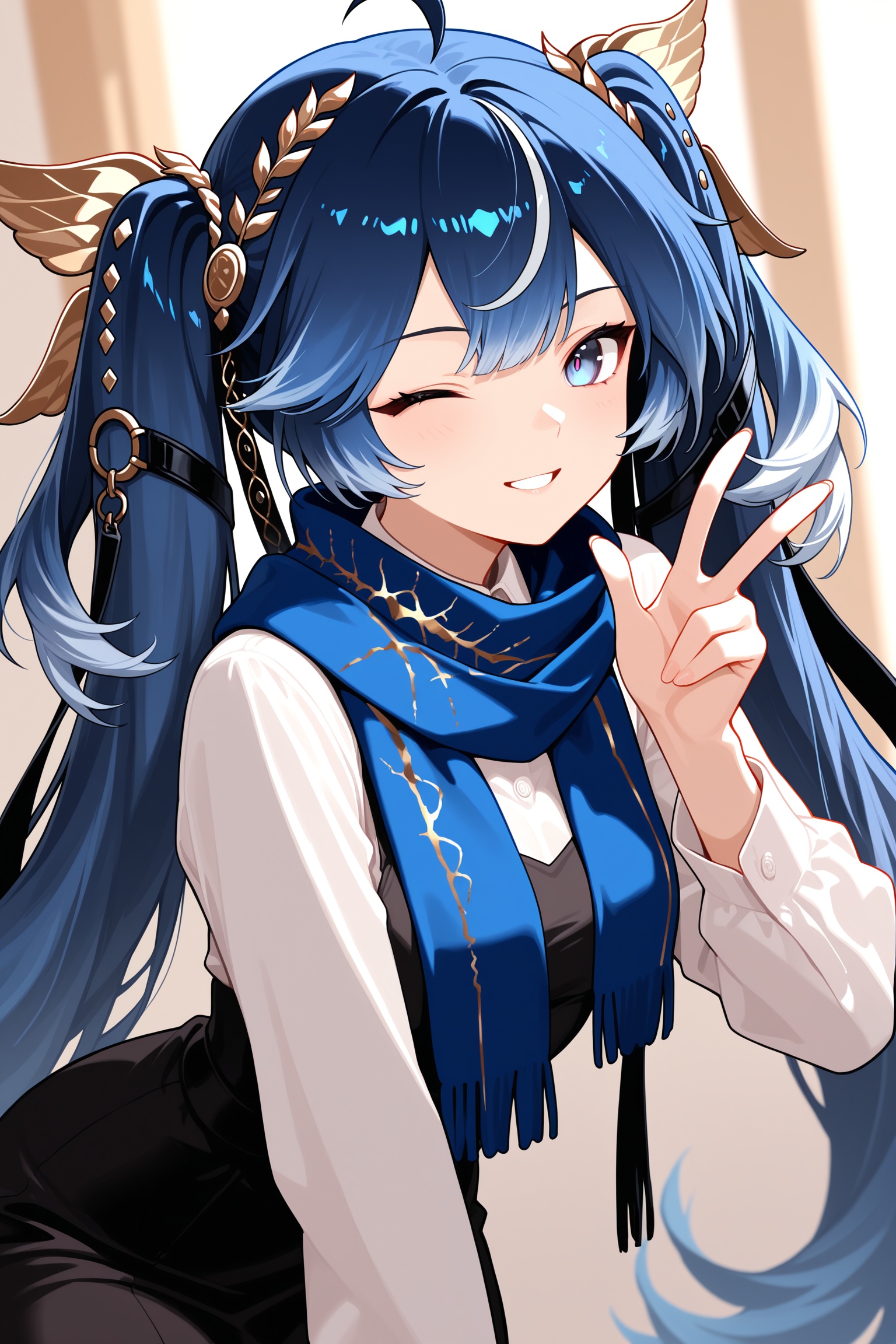 1girl,  iuno \(wuthering waves\),  ahoge on Tensor.Art