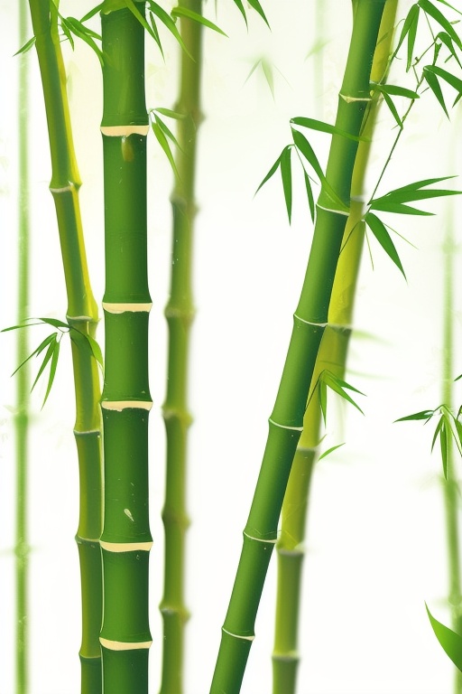 white background, bamboo, green theme, bamboo forest, flat design style,<lora:lbc_bamboo_v1.0:1>,