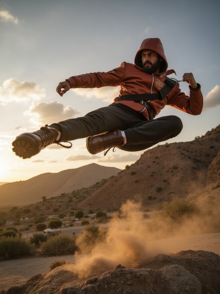Kamen Rider Kick Pose by Ghost Art on Tensor.Art
