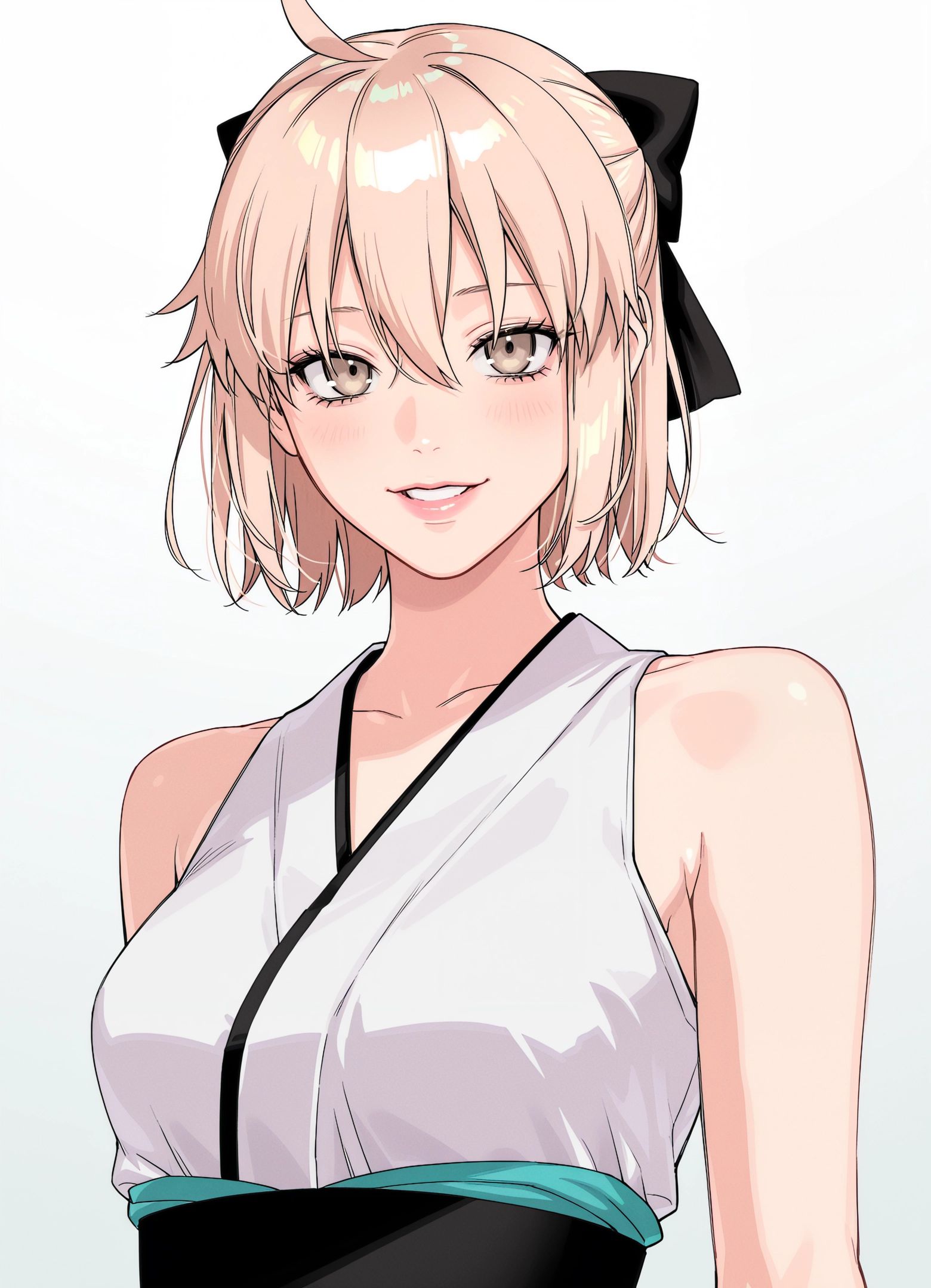 ((okita souji \(fate\))),  1girl,  solo on Tensor.Art