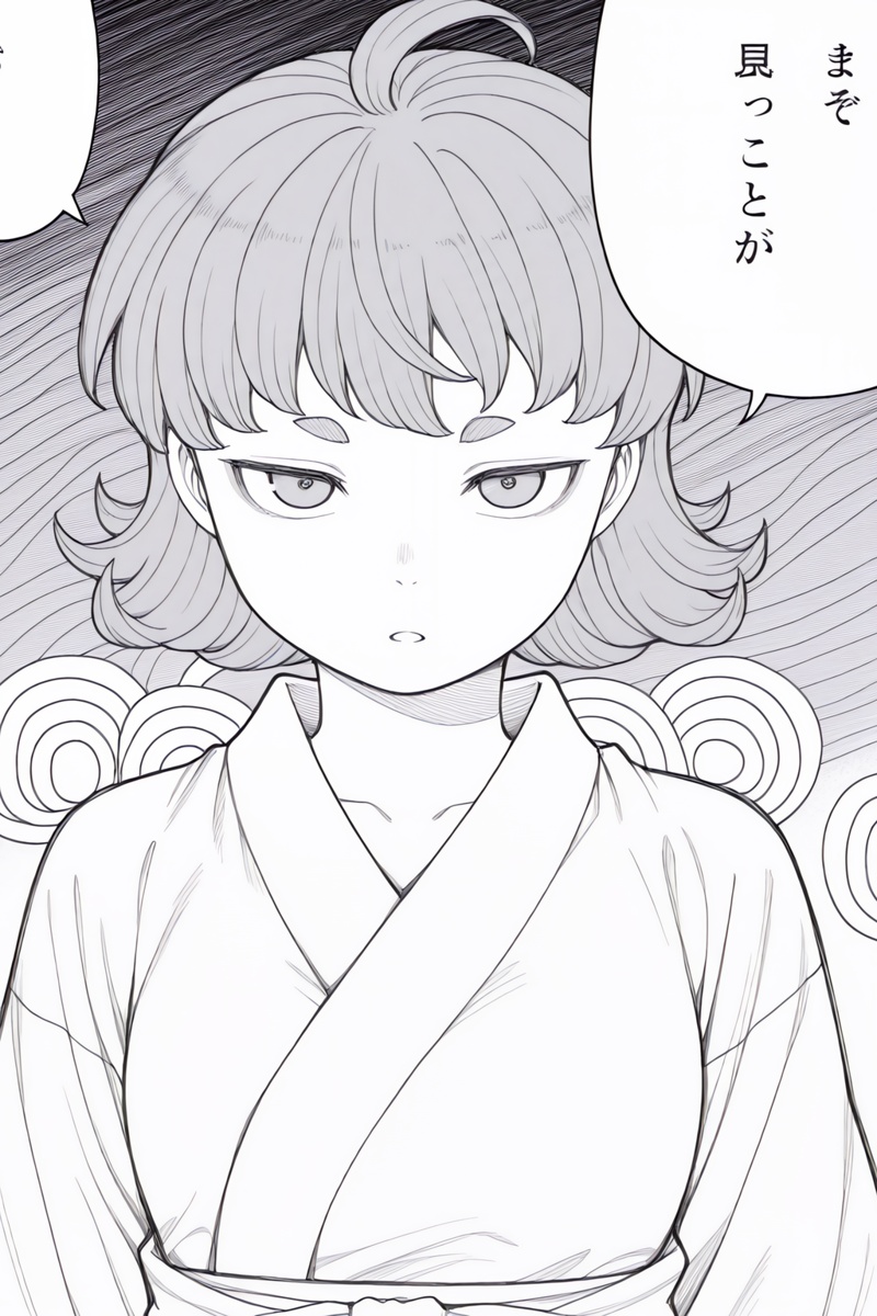 manga style,  linear_hatching,  1girl on Tensor.Art