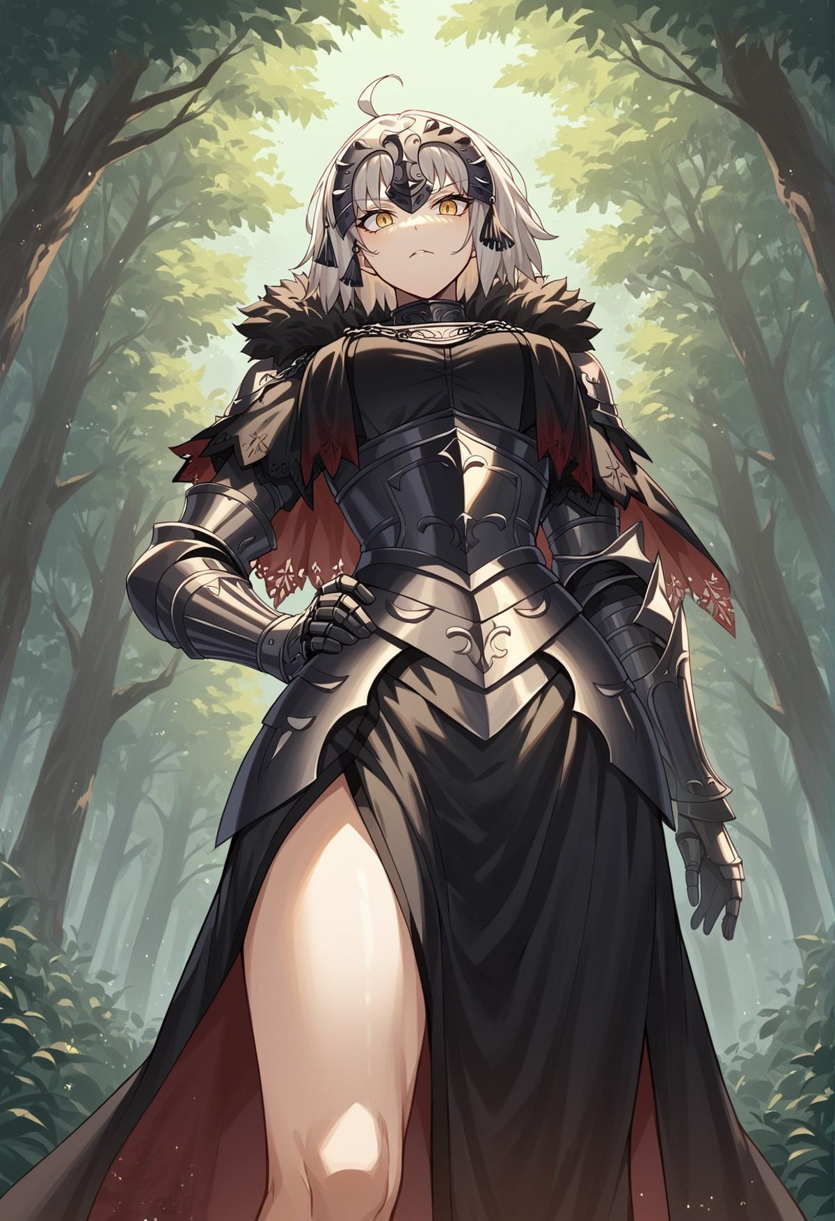 1girl,  short hair,  ahoge on Tensor.Art