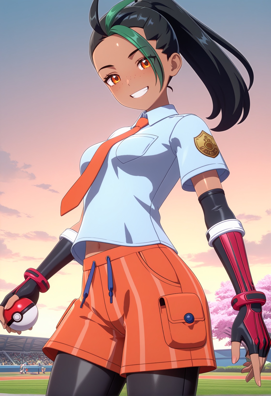 1girl,  nemona (pokemon),  pokemon on Tensor.Art