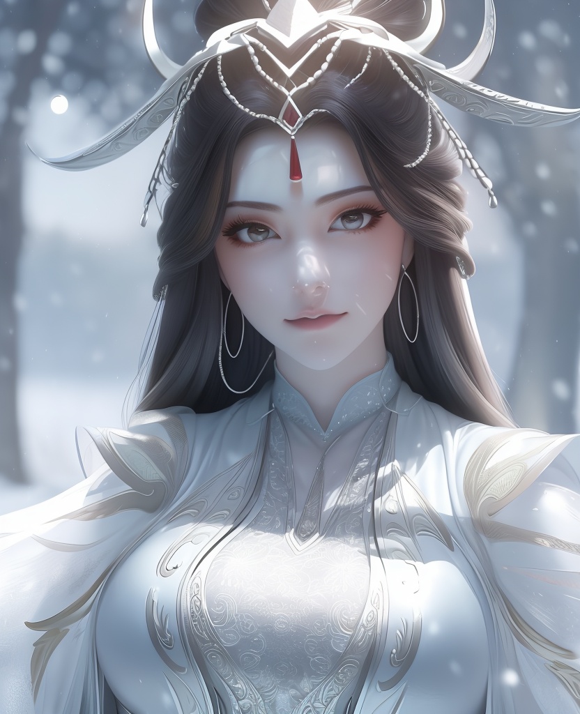 <lora:557-DA-百炼成神-玉婆婆:0.8>(,1girl, ,best quality, ),looking at viewer,  ultra realistic 8k cg, picture-perfect face,   clean, masterpiece,     cinematic lighting, cinematic bloom, fantasy,  , unreal, science fiction, ((,1girl, pov,))(((,tree, 1girl, full moon,snowing,snow ,solo,     solo focus,  long_hair, looking_at_viewer,  )))  (rich:1.4,)     prestige, luxury, jewelry, diamond, gold, pearl, gem, sapphire, ruby, emerald, intricate detail, delicate pattern, charming, alluring, seductive, erotic, enchanting, hair ornament, necklace, earrings, bracelet, ,