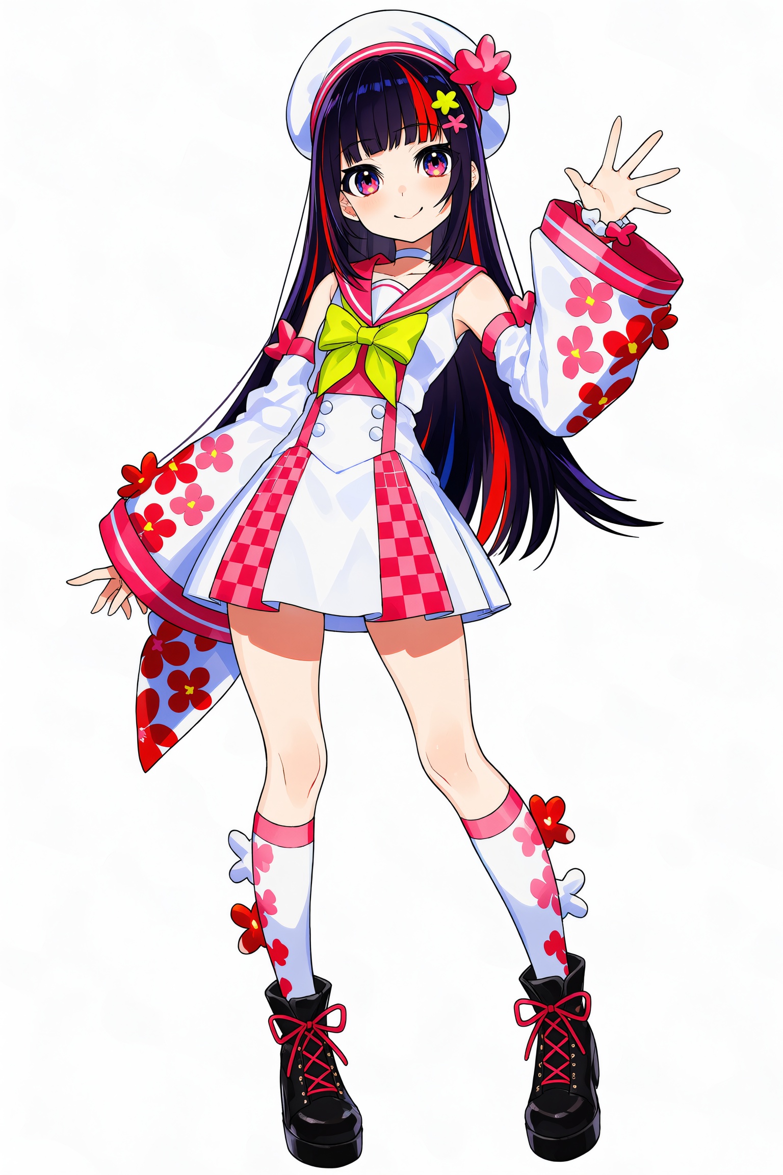 1girl,  solo,  thighhighs on Tensor.Art