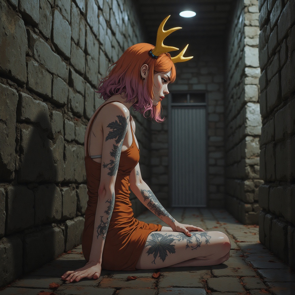 horror art,  dread,  creepy on Tensor.Art