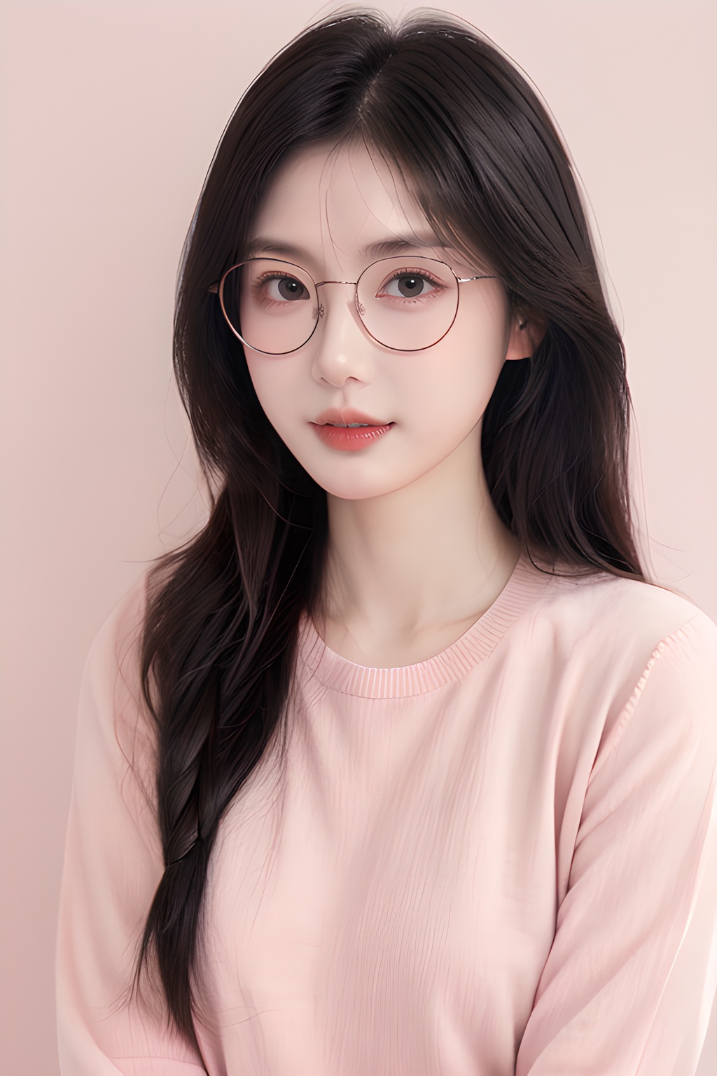 1girl,(simple background:1.2), <lora:0804_03:0.7>,<lora:SDXLrender_v2.0:0.6>, (medium breasts:0.8), pink clothes