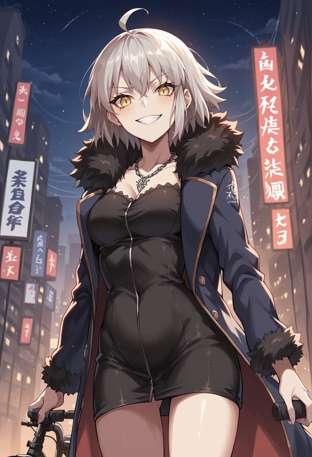 1girl,  short hair,  ahoge on Tensor.Art