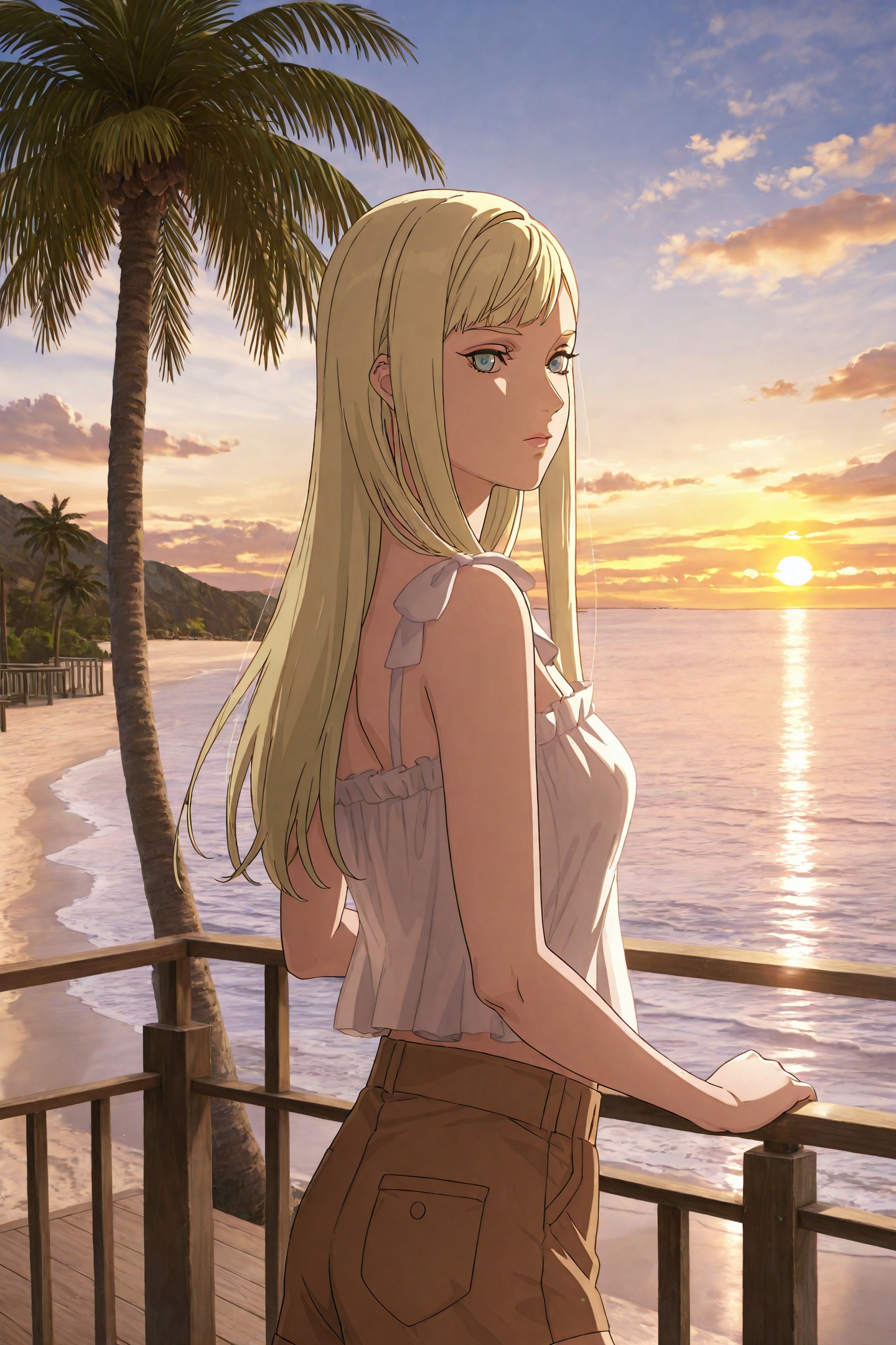 Mobile Suit GUNDAM HATHAWAY Anime Style,  Gigi Andalusia,  1girl on Tensor.Art
