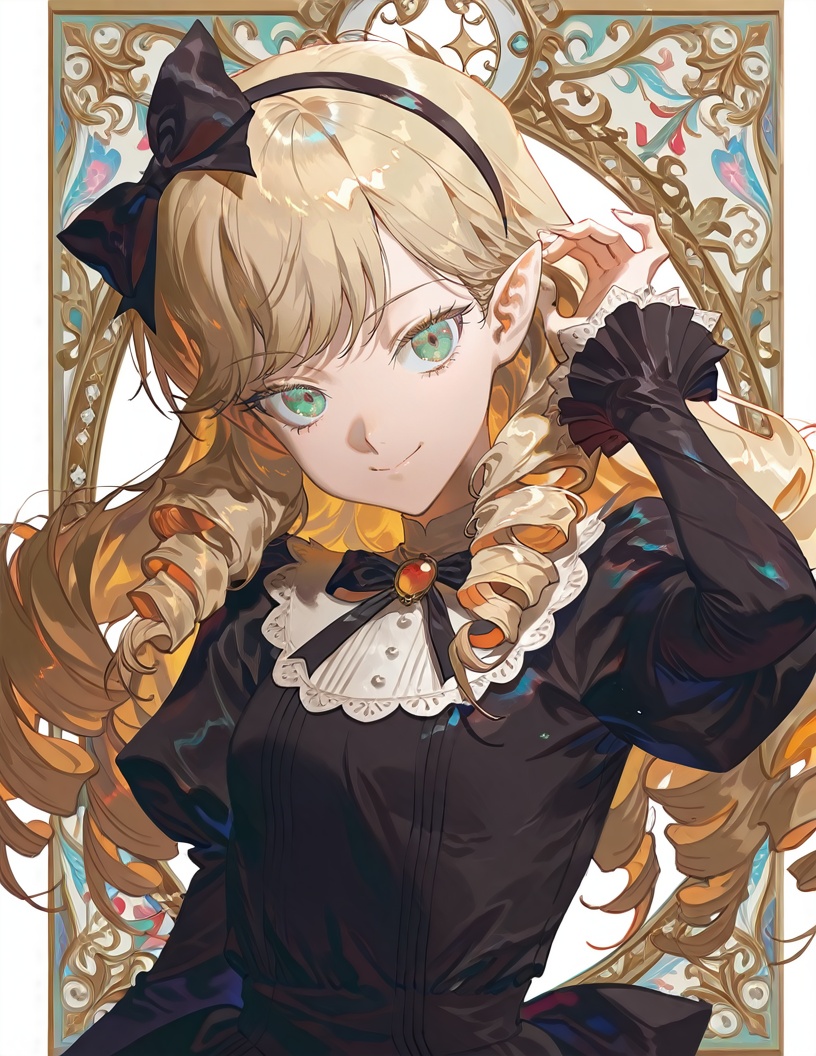 1girl,  solo,  long hair on Tensor.Art