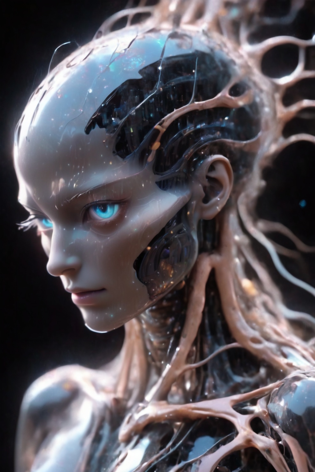 digital art,  hologram,  bigdata on Tensor.Art