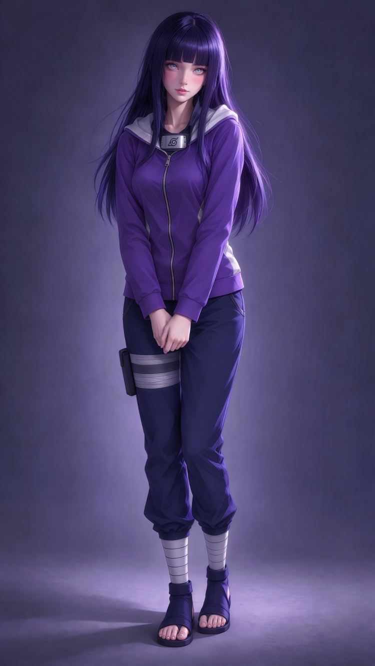 火影忍者-雏田-3D版 by 芋头与鱼头 on Tensor.Art