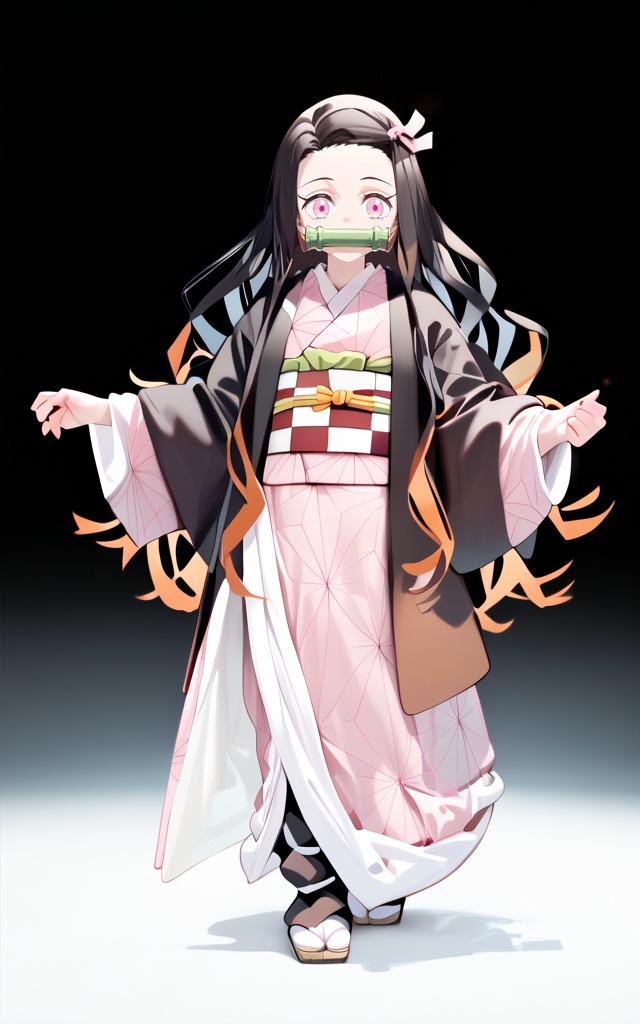 【鬼灭之刃-Kimetsu no Yaiba】祢豆子-Kamado Nezuko by Tangerboom on Tensor.Art