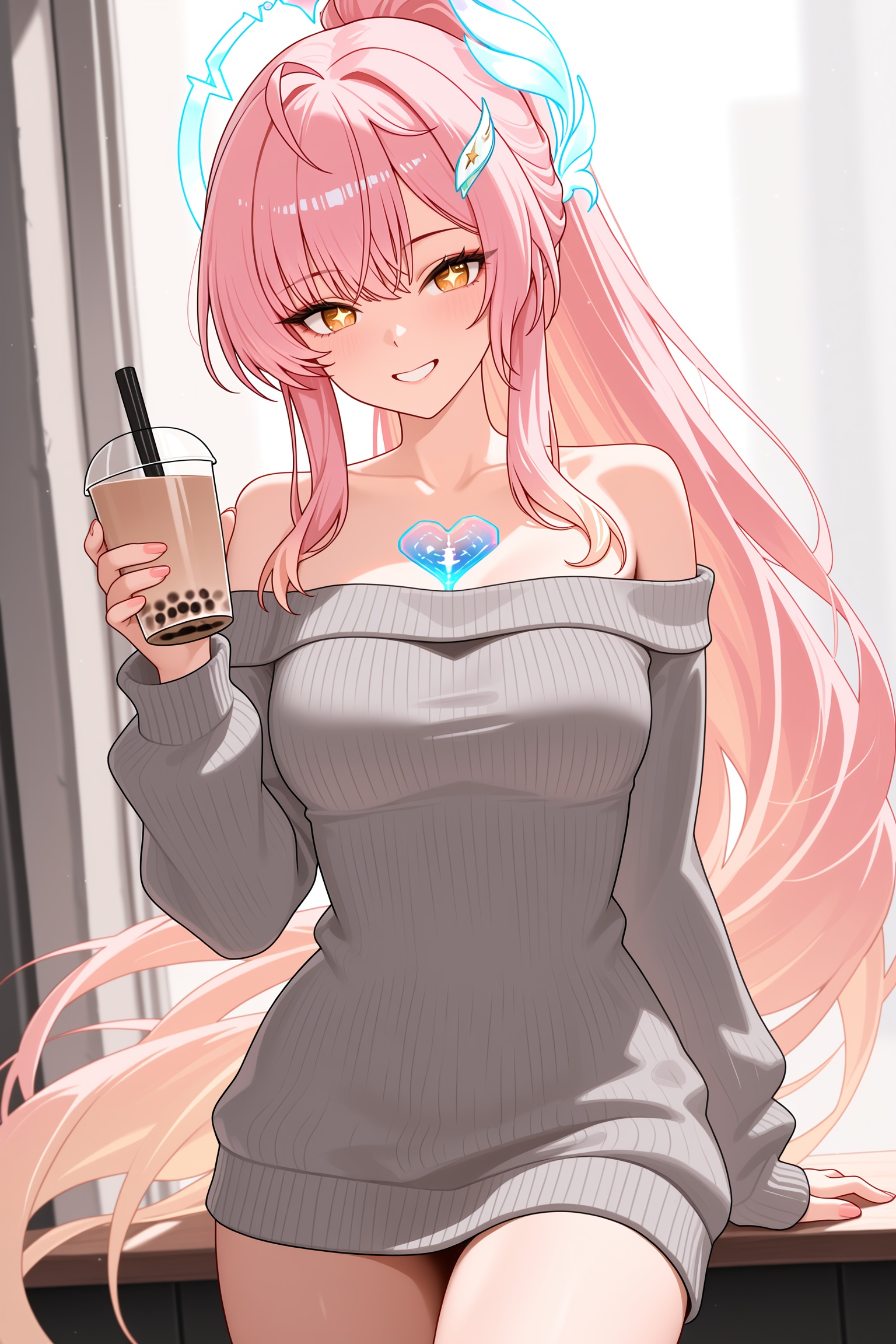 1girl,  aemeath \(wuthering waves\),  alternate costume on Tensor.Art