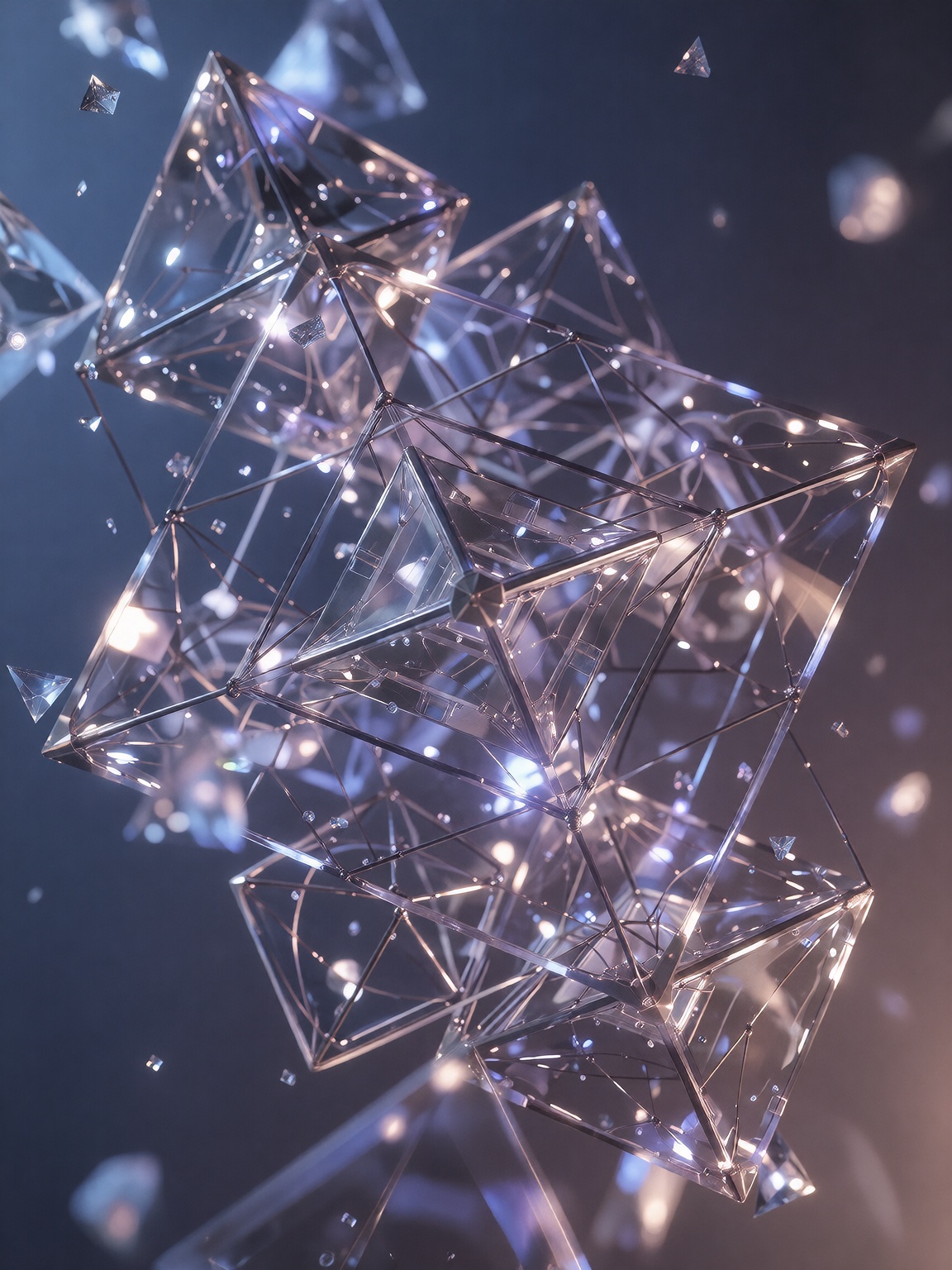 YFGLooxe style,  YFG-Stranje style,  YFG-Ge0m A mesmerizing wallpaper featuring a complex array of interconnected on Tenso...