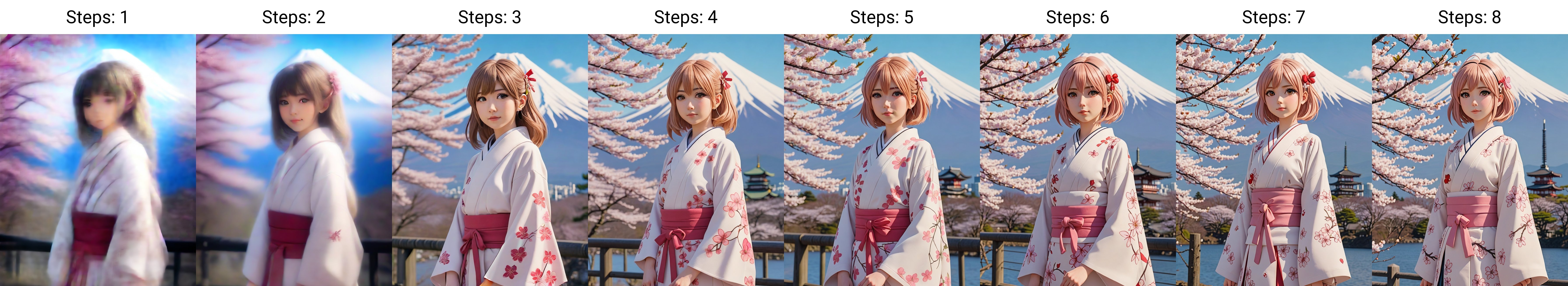 Waifu girl,  anime style,  in nature in Tokyo on Tensor.Art