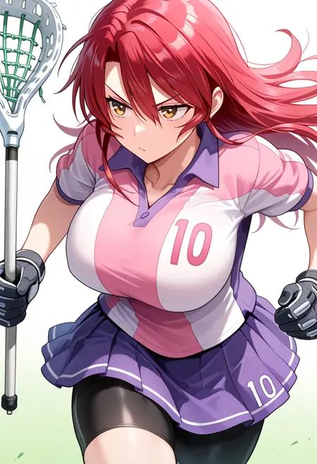 akagi aya,  1girl,  red hair on Tensor.Art