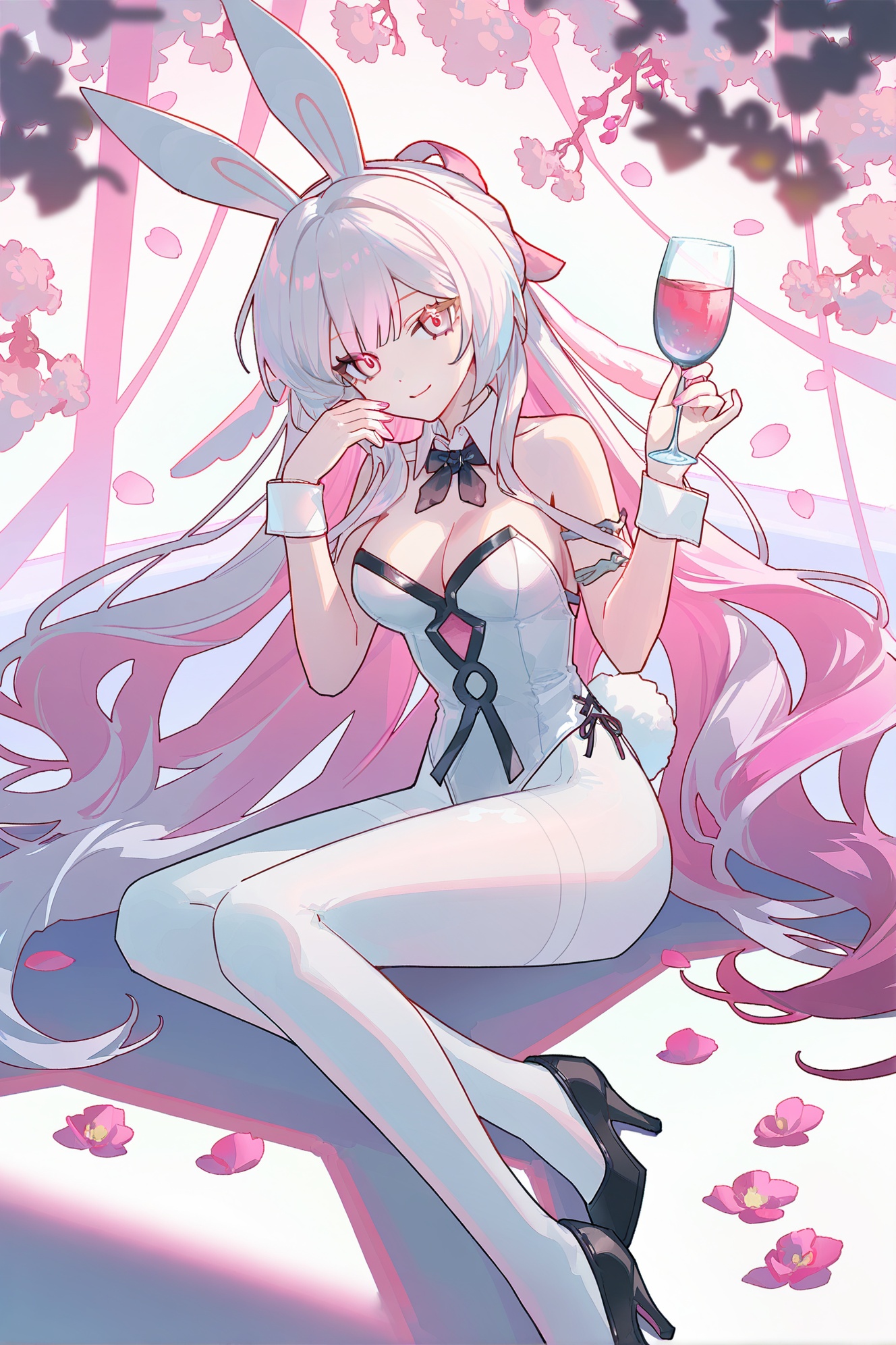 1girl,  animal ears,  breasts on Tensor.Art