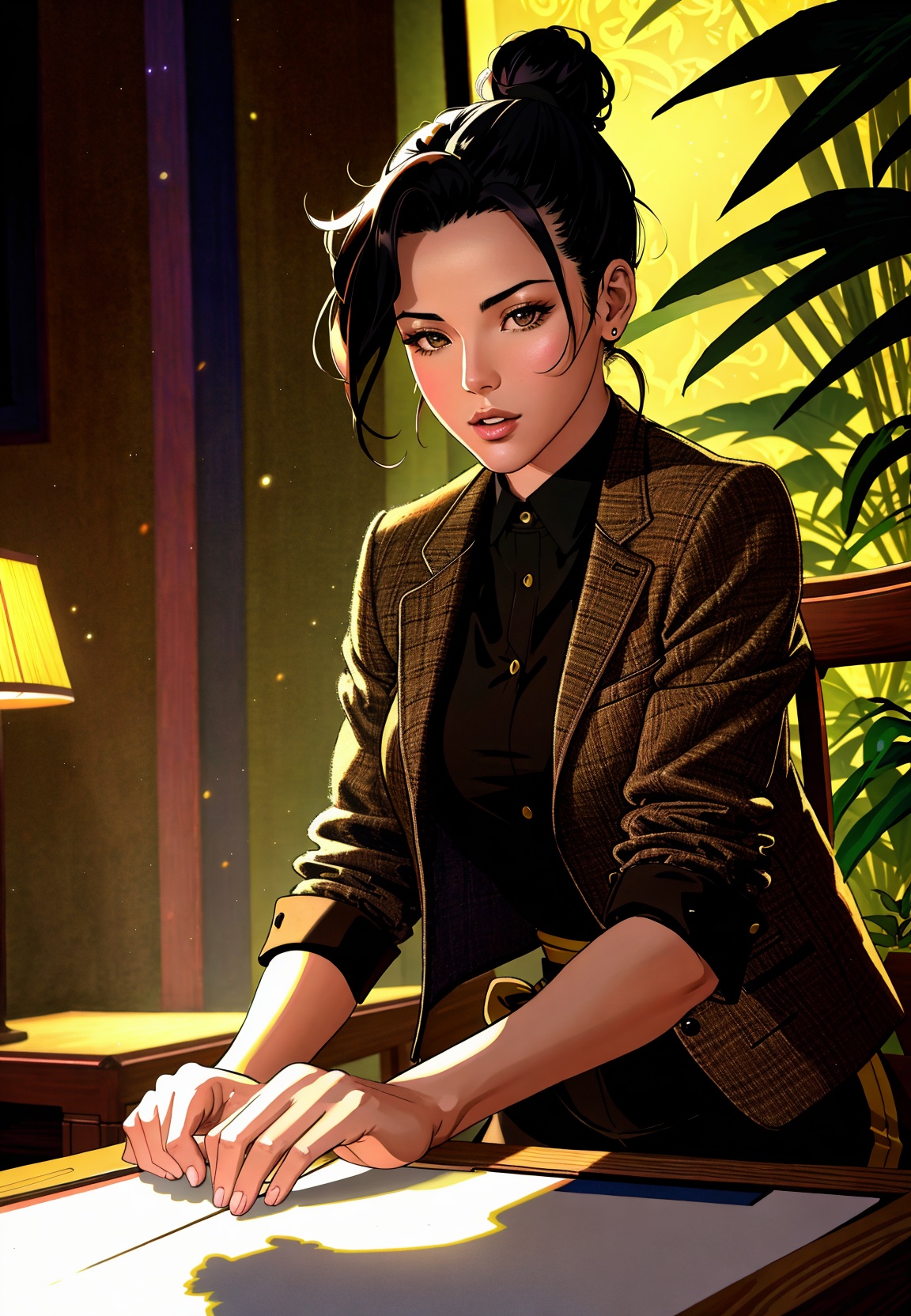 masterpiece of illustration,  photorealistic highly detailed professional 8k traditional media image,  best hand-drawn qua...
