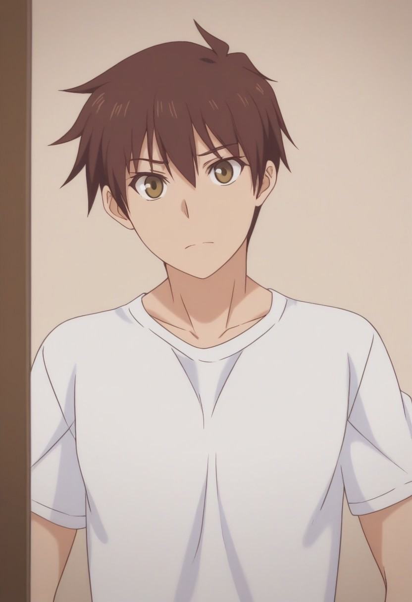 Anime,  solo male,  Kazushi Sudou on Tensor.Art