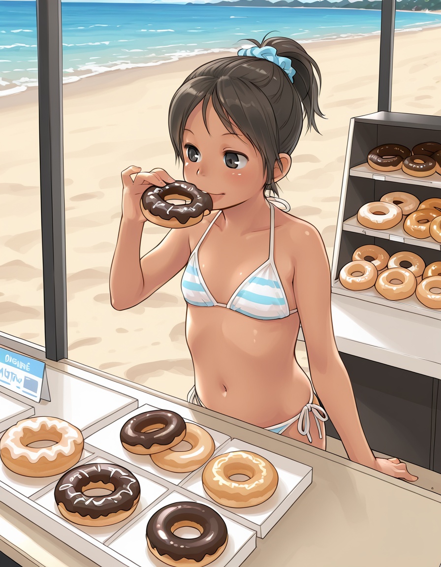 kcastyle,  solo,  1girlbeach on Tensor.Art