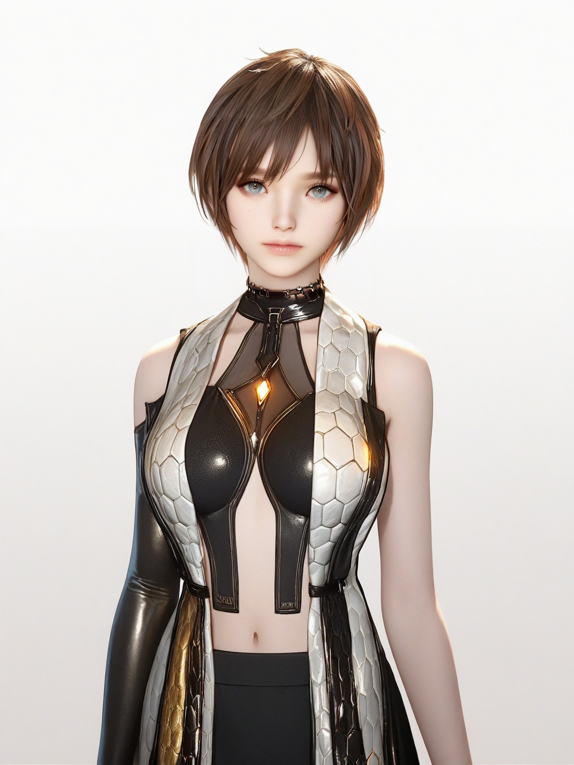 1girl,  solo,  cowboy shot on Tensor.Art