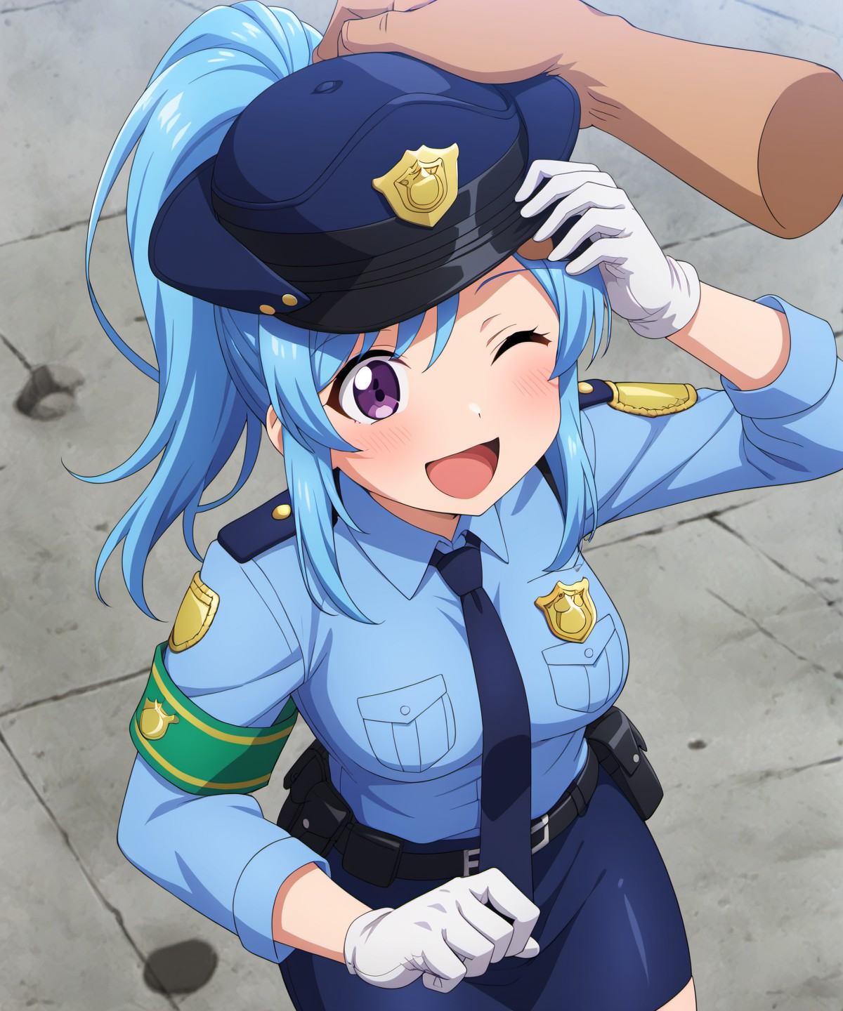 police,  police uniform,  1girl on Tensor.Art