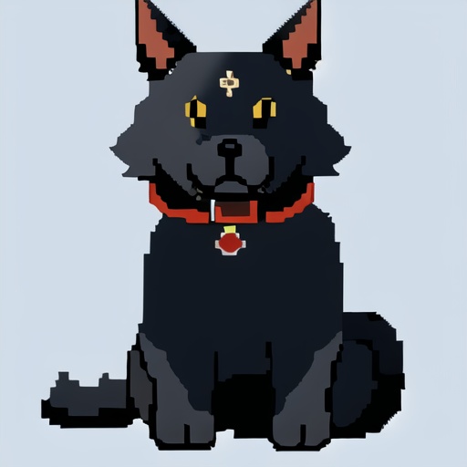 pixel art,<lora:pixel-000001:1>,no humans,dog,