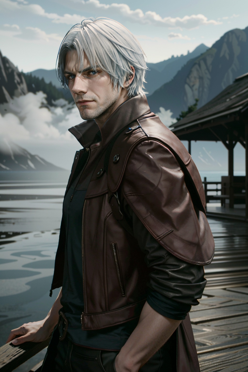 ((ultra detailed,  masterpiece,  absurdres))DMC5Dante on Tensor.Art