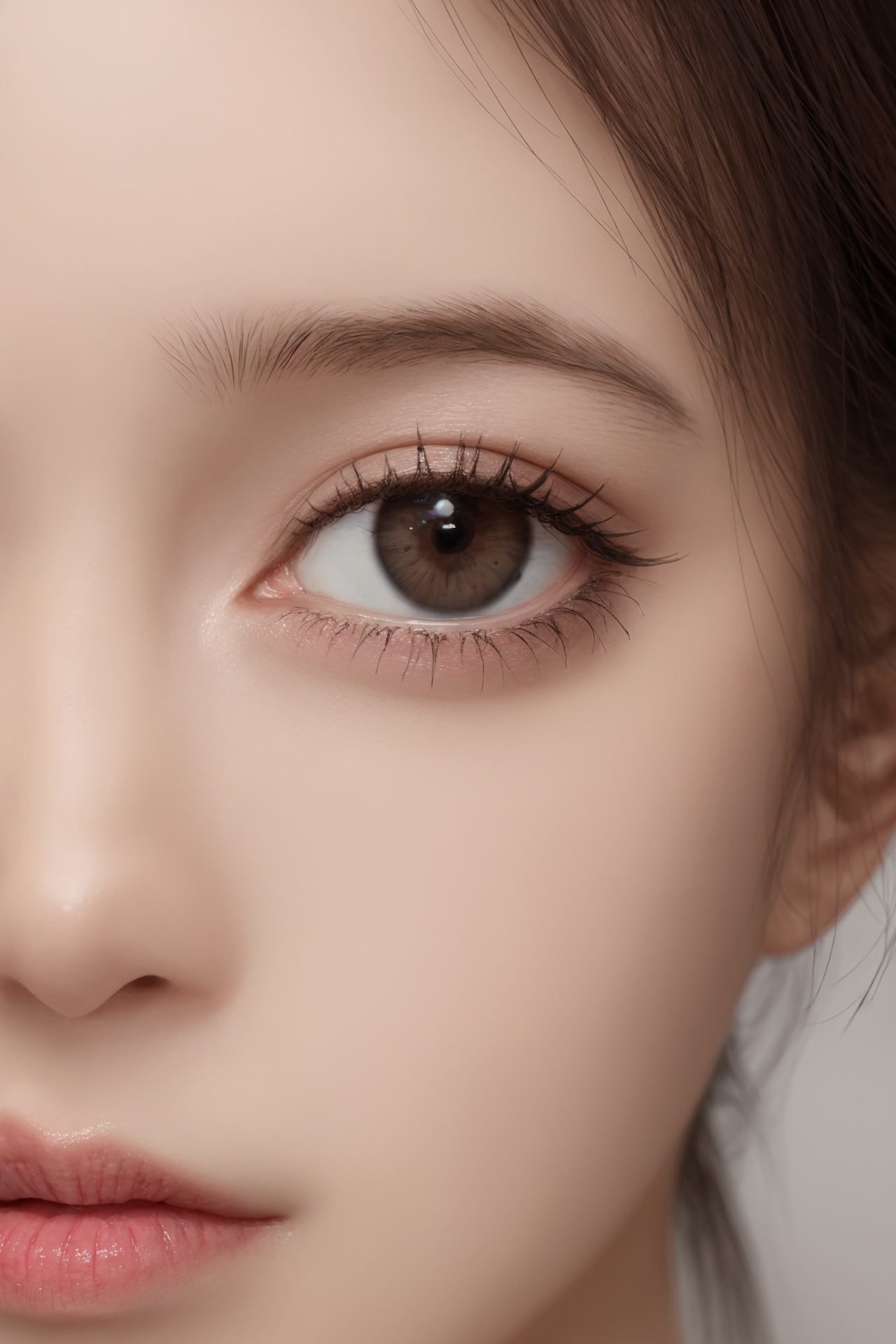 close-up,  eye focus,  realistic by 青柠 on Tensor.Art